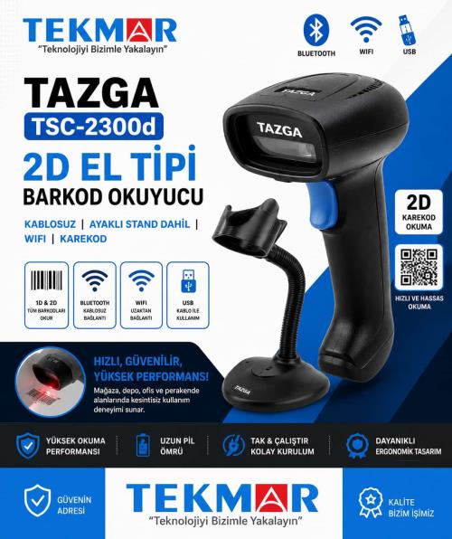 Barkod Okuyucular / TAZGA Barkod Okuyucular